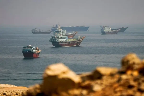 The Strait of Hormuz has come to a near-standstill